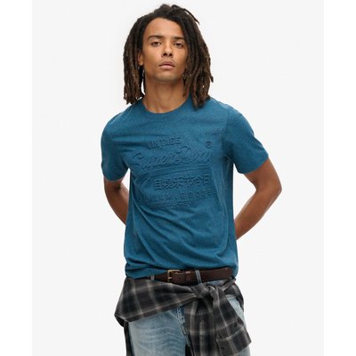 T-shirt avec motif en relief SUPERDRY