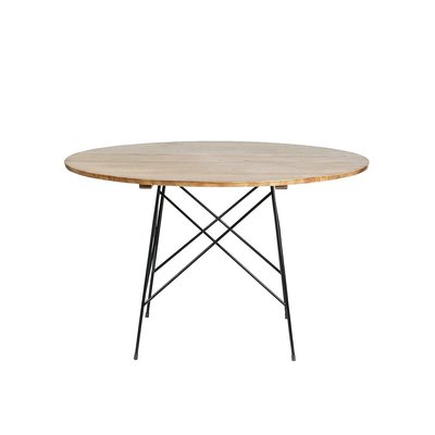 Table en bois massif 4 pers.  TILO BERAH GETAH