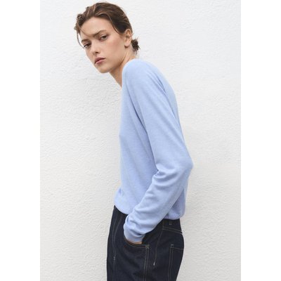 Pull-over maille fine col rond MANGO