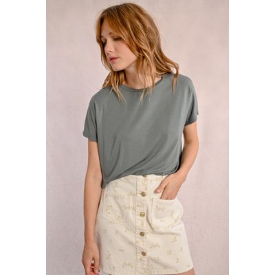 T-shirt droit à manches courtes MOLLY BRACKEN