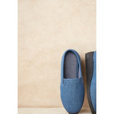 Chaussons effet jean DAMART