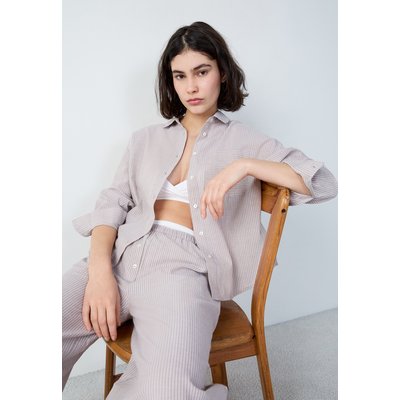Chemise de pyjama manches longues en coton LAYN ETAM