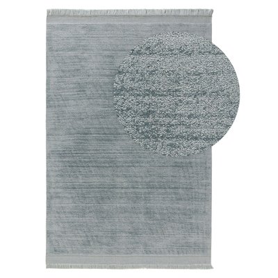 Tapis fabriqué à partir de matériaux recyclés tissé main JADE BENUTA 