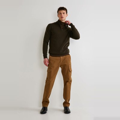 Pantalon poches cargo contenant du coton BIO MONOPRIX