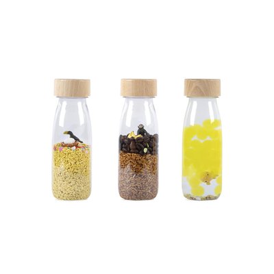 Lot de 3 bouteilles sensorielles PETIT BOUM