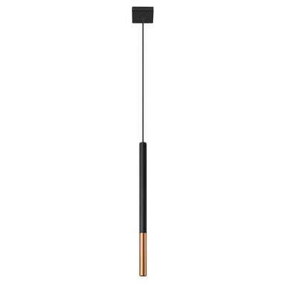 Suspension Acier Noir/Cuivre G9 1 Mozaica EDEN