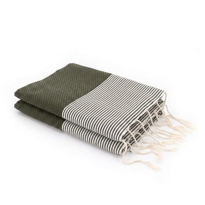Lot de 2 foutas coton IBIZA FEBRONIE