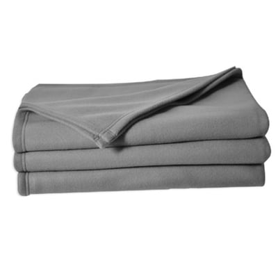 Couverture en polaire unie HOME MAISON