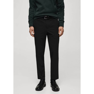 Pantalon Bologna slim-fit cropped comfort stretch MANGO MAN