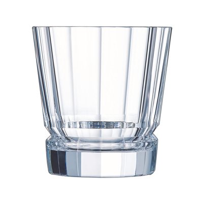 6 verres à eau 32cl Macassar - Cristal d'Arques - Verre ultra transparent au design vintage CRISTAL D ARQUES