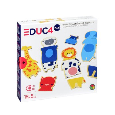 Puzzle magnétique animaux OXYBUL 