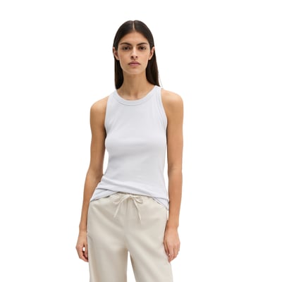 Débardeur slim en jersey de coton organique rib MARC O'POLO