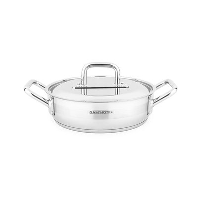 Sautoir inox 28x9cm induction GAM HOTEL
