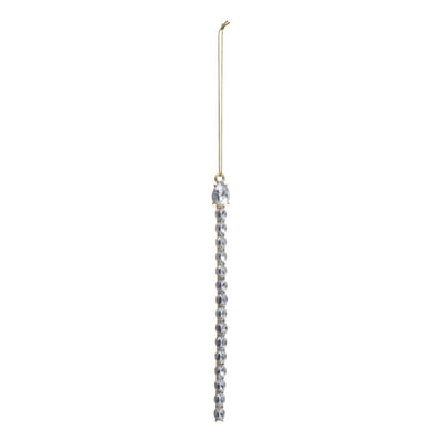 Lot de 2 suspensions de sapin chaîne strass en métal 18 cm FEERIC LIGHTS & CHRISTMAS