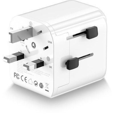 Adaptateur de voyage Europe vers Monde 20W ESSENTIEL B