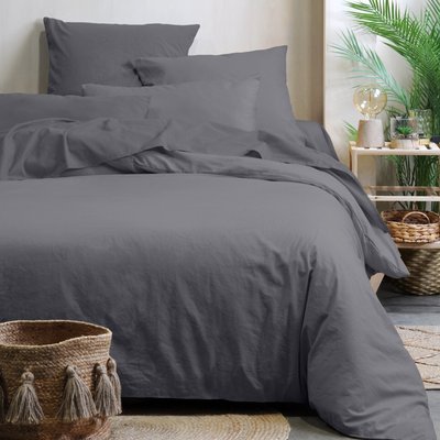 Drap housse uni en coton bio LOVELY CASA