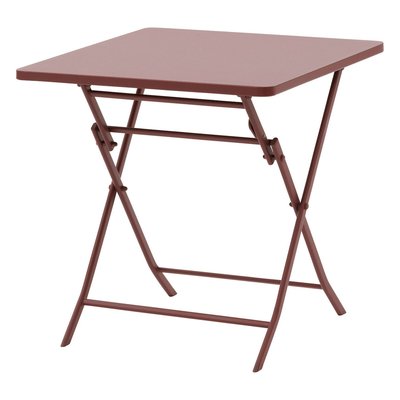 Table de jardin pliante carrée 2 places GREENSBORO HESPERIDE