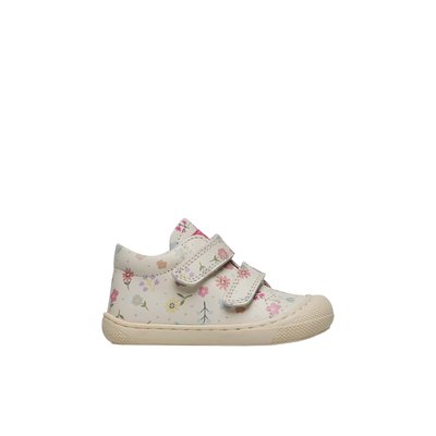 Chaussures premiers pas en cuir avec imprimé fleurs COCOON VL NATURINO