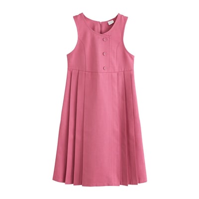 Robe chasuble longue d’école à boutons devant NEXT