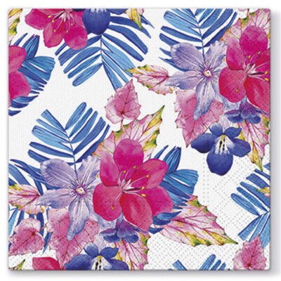 Lot de 20 serviettes en papier Exotica DOUCEUR D'INTÉRIEUR