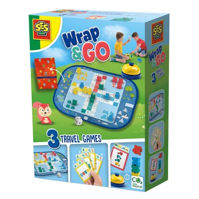 Brinquedo "Jogo de viagem Wrap & Go", SES SES