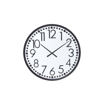 Horloge murale décorative en bois H80 SIA