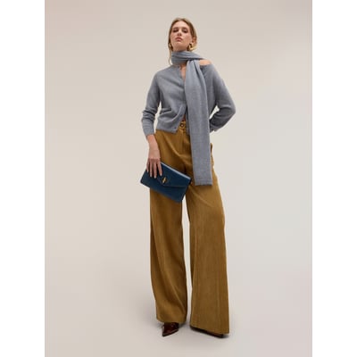 Pantalon palazzo côtelé MOTIVI