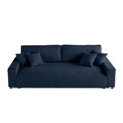 Canapé Convertible en Velours texturé 3 places - PIVOINE LISA DESIGN