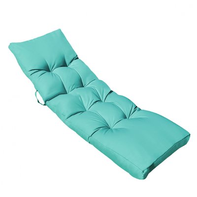 Coussin pour bain de soleil capitonné LINXOR