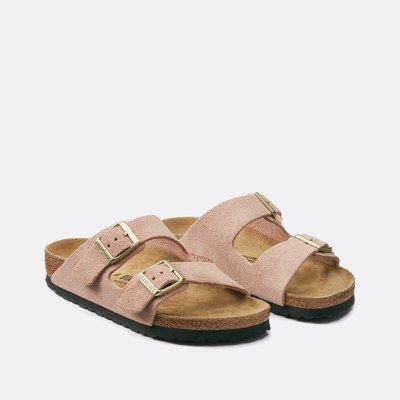 Mules en cuir suédé Arizona BIRKENSTOCK