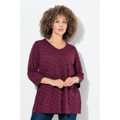 T-shirt à motif floral, silhouette en A ULLA POPKEN