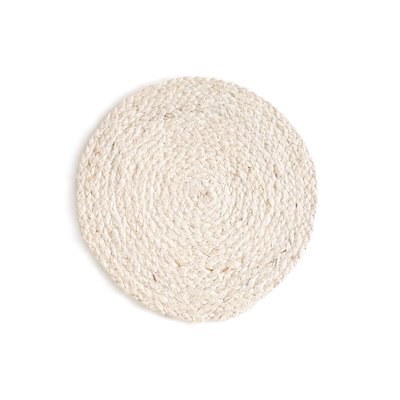 Set van 4 ronde placemats in geweven jute, Jonna LA REDOUTE INTERIEURS
