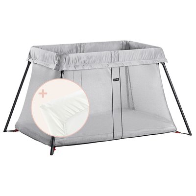 Pack lit parapluie light avec drap housse BABYBJORN