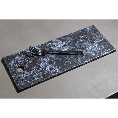 Marble Effect Rectangular Stoneware Tray SO'HOME