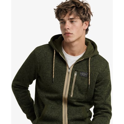 Sweat zippé à capuche Storm Fleece coupe décontractée SUPERDRY