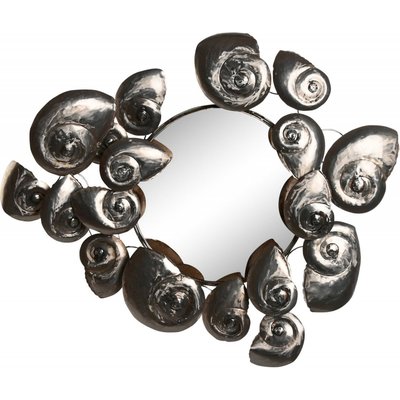 Miroir mural en métal, design contemporain RECOLLECTION