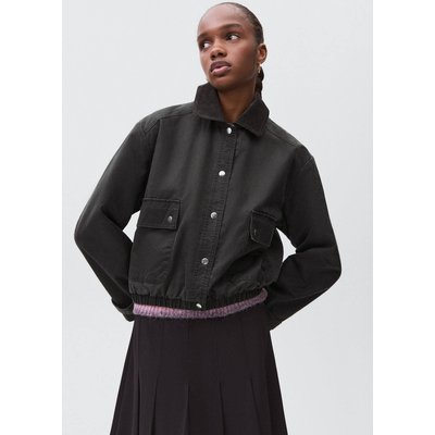 Blouson bomber col chemise MANGO TEEN