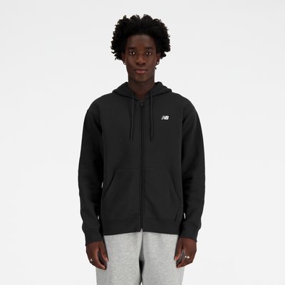 Sport Essentials Logo French Terry Full Zip Veste capuche manches longues ESSENTIALS. NEW BALANCE