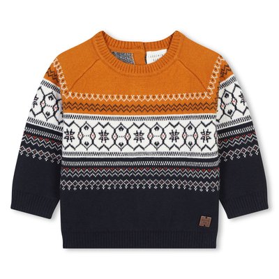 Pull en jacquard CARREMENT BEAU