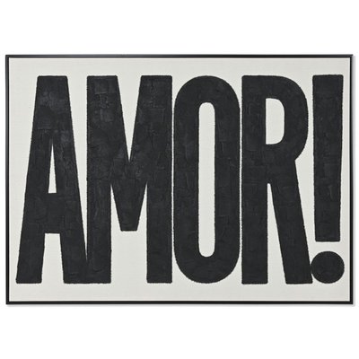 Tableau sur toile Amour 103x4.5x143cm WADIGA