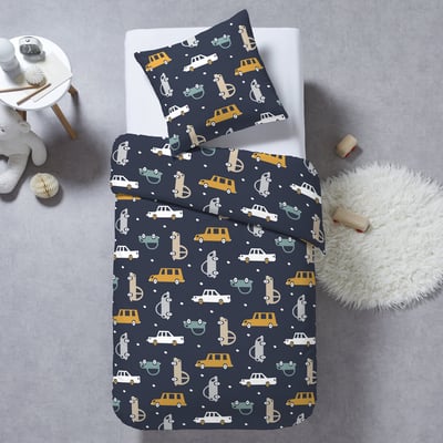 Parure de lit enfant coton, AUTO C DESIGN HOME TEXTILE