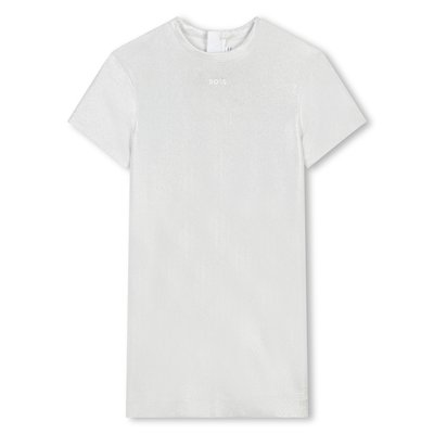 Robe doublée à manches courtes BOSS KIDSWEAR