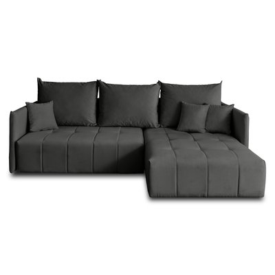 Canapé d'Angle Convertible en Velours 4 places - PETRA LISA DESIGN