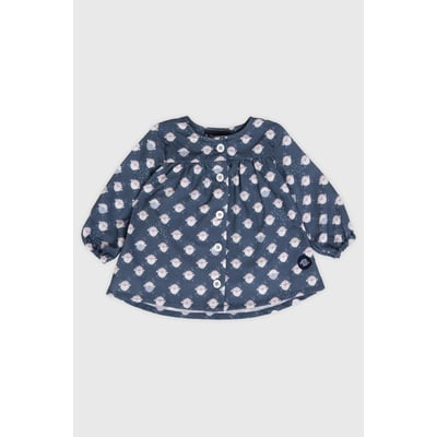 Blouse imprimée en coton BABY ARMOR-LUX
