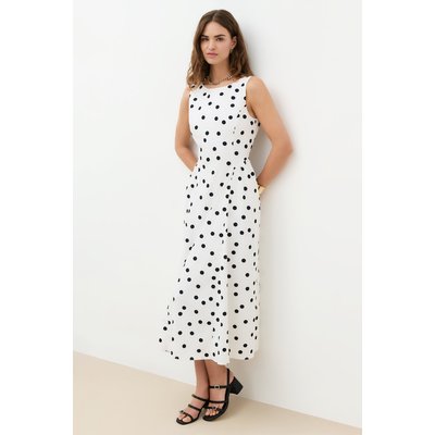 Robe fluide col rond ROBE ROMANTIQUE CAROLL