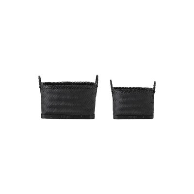 Paniers rectangulaires en fibres naturelles (lot of 2) Carmil BLOOMINGVILLE