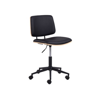 Chaise de bureau en simili - LYCOREA DRAWER