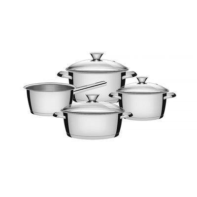 Trem de cozinha 4 peças, Allegra, Indução, da Tramontina TRAMONTINA