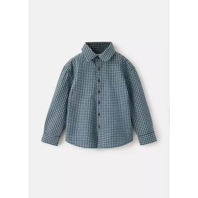 Chemise 100% coton à carreaux MANGO BABY