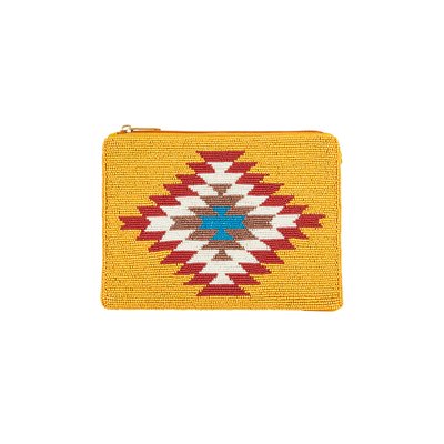 Sac pochette tissé en perles ORACIA WILD